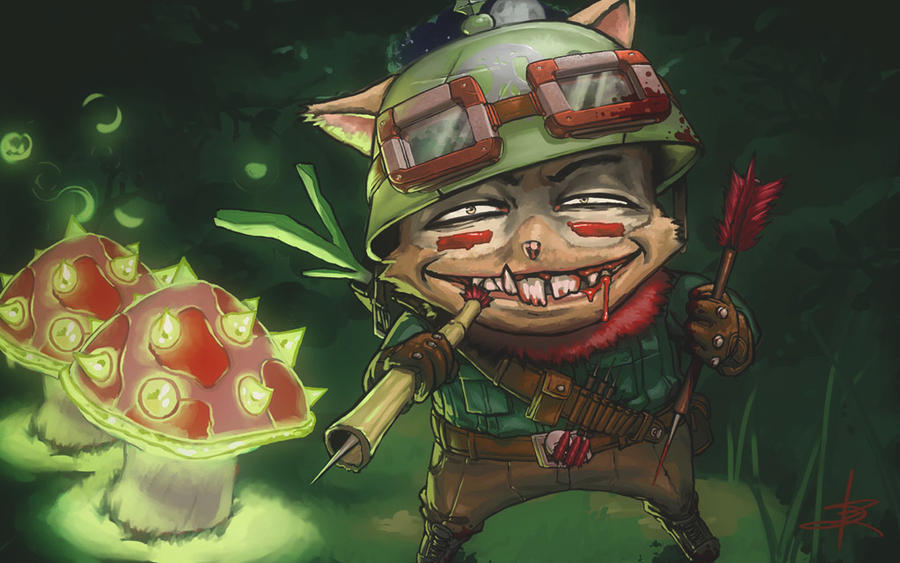 Bloodshroom Teemo by Sydlanel