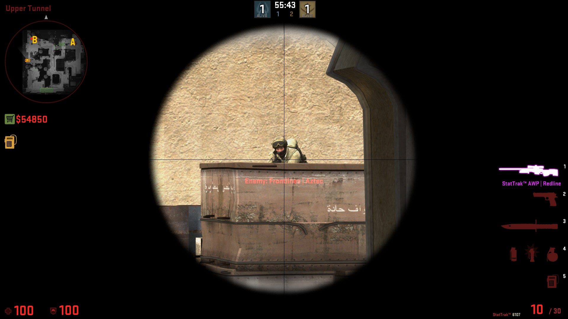 Solo Queue Struggle: Dust II Strategies for T-Side