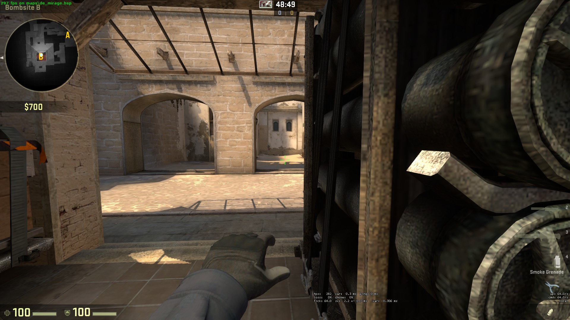 Mirage CT Side Smoke Guide