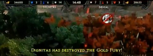Dig takes Gold Fury Dig takes Gold Fury