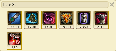 Second Back Third Set