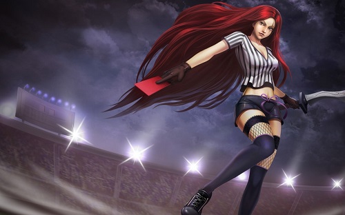 Katarina,The Great Blade Dancer. Credit goes to wild-wallpapres.net