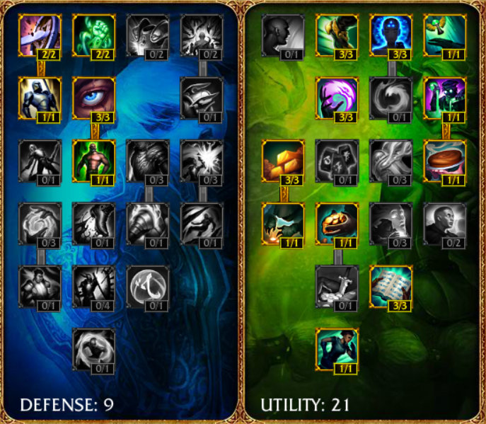 Optimal Rek'Sai Masteries Optimal Thresh Masteries