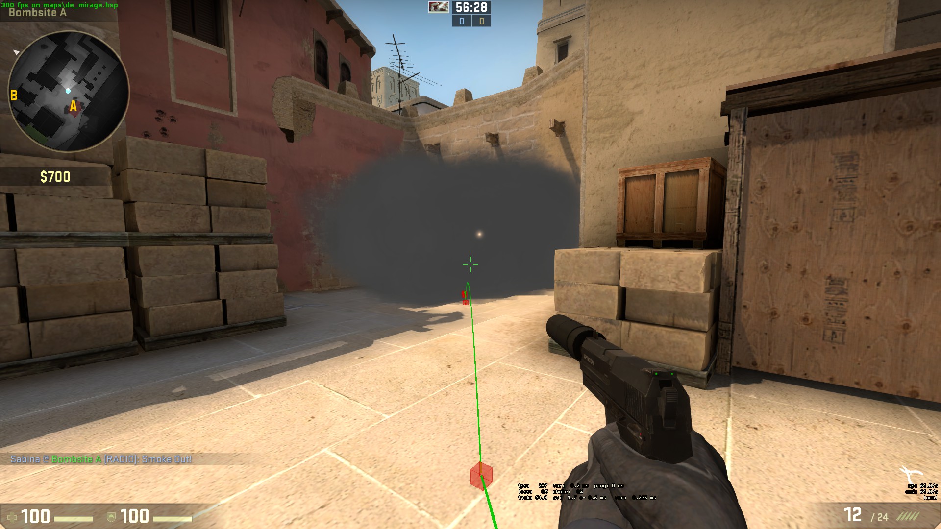 Mirage CT Side Smoke Guide