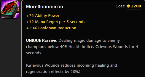 Morellonomicon Description