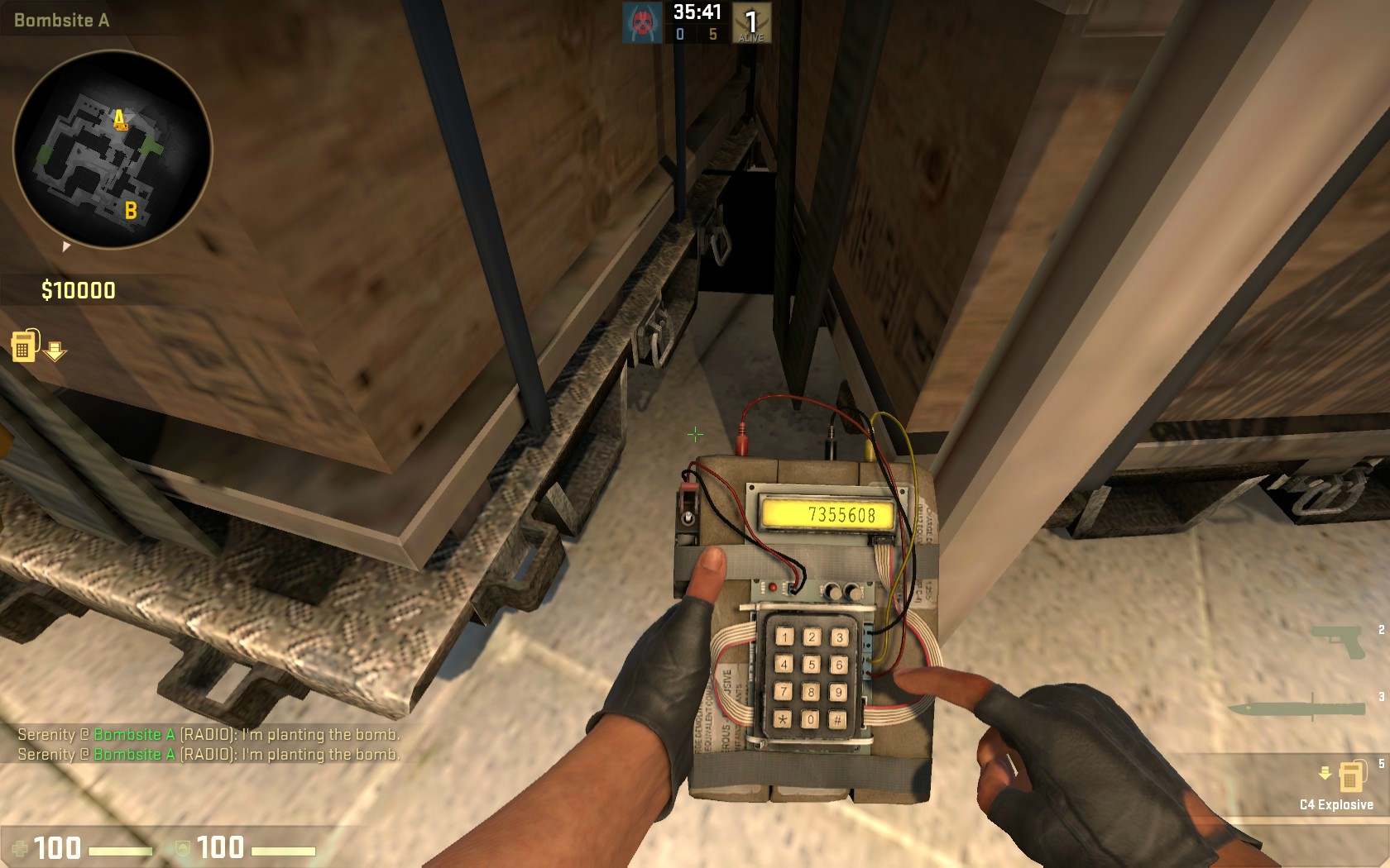 De_Mirage Competitive Planting Positions