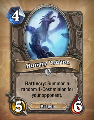 Hungry Dragon card