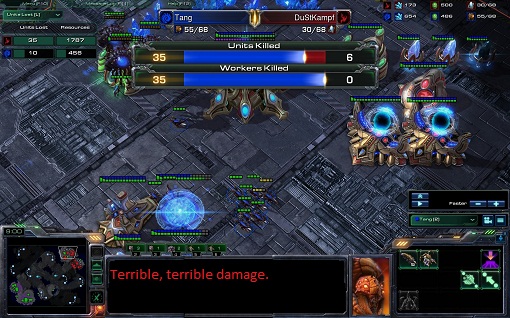 Terrible, terrible damage.
