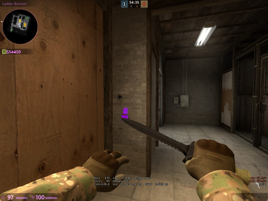 Wallbangs and Tips For de_train