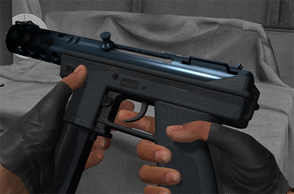 One of the skins for the Tec-9 from the update