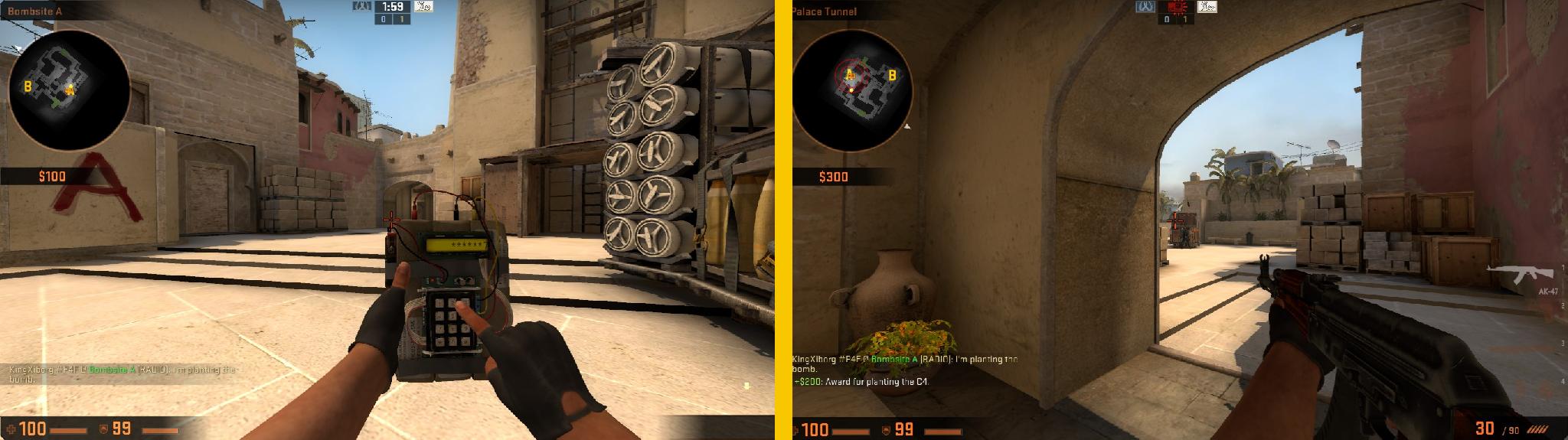 Must Know Positions to Defend A Bomb Plants