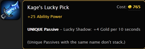 Kage's Lucky Pick