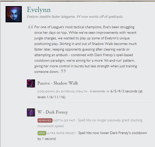 Patch 5.6 : Welcome to the Jungle