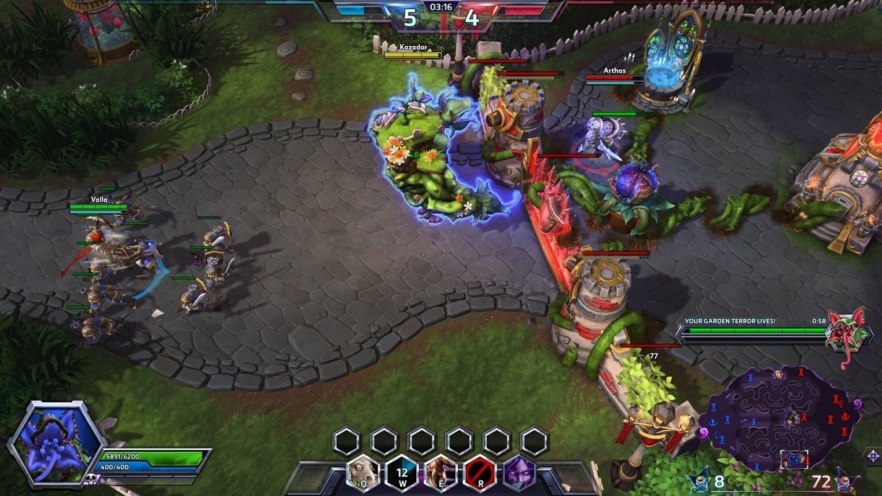Controlling Your Terror In HOTS