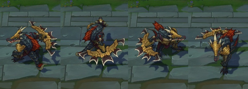 LoL PBE: Prehistoric Skins for Renekton, Anivia and Cho'Gath
