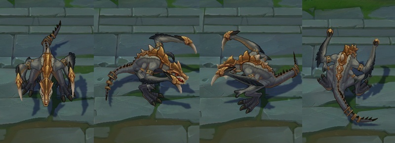 LoL PBE: Prehistoric Skins for Renekton, Anivia and Cho'Gath