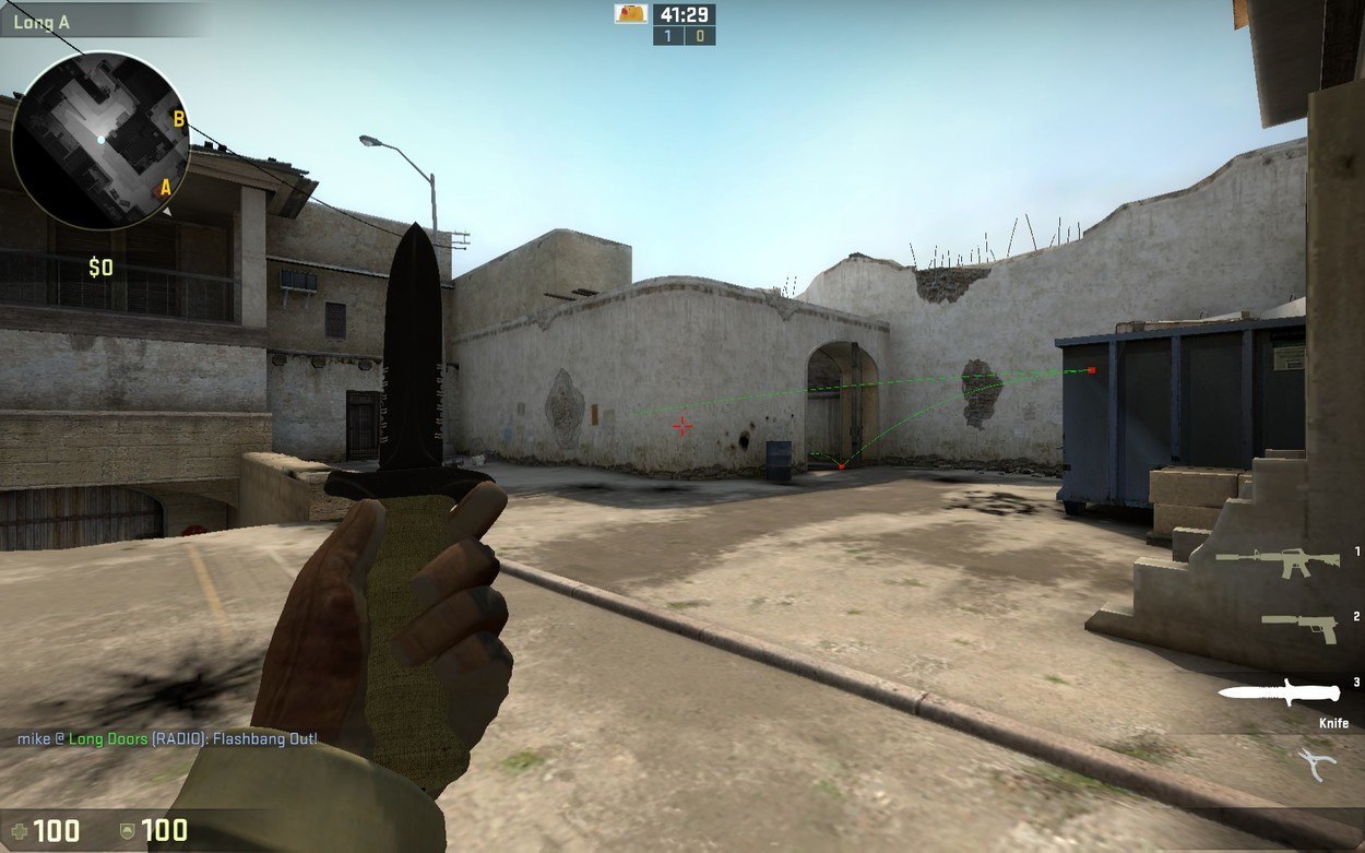 de_dust2 Pop Flash Guide