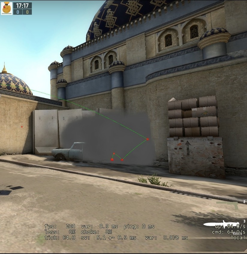 de_dust2 Smoke Guide