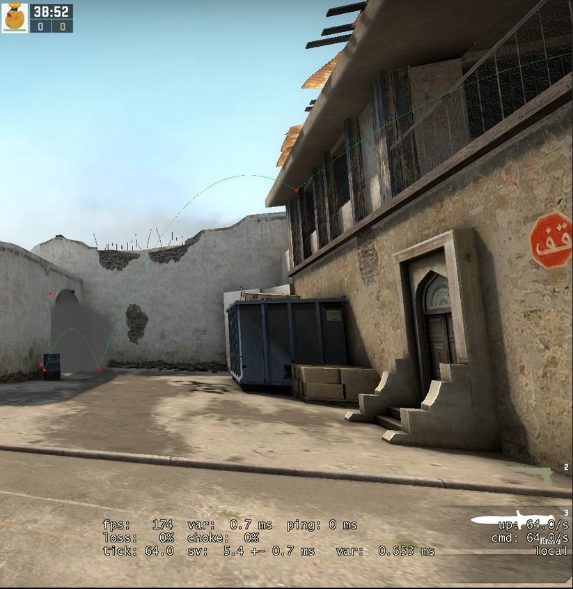 de_dust2 Smoke Guide