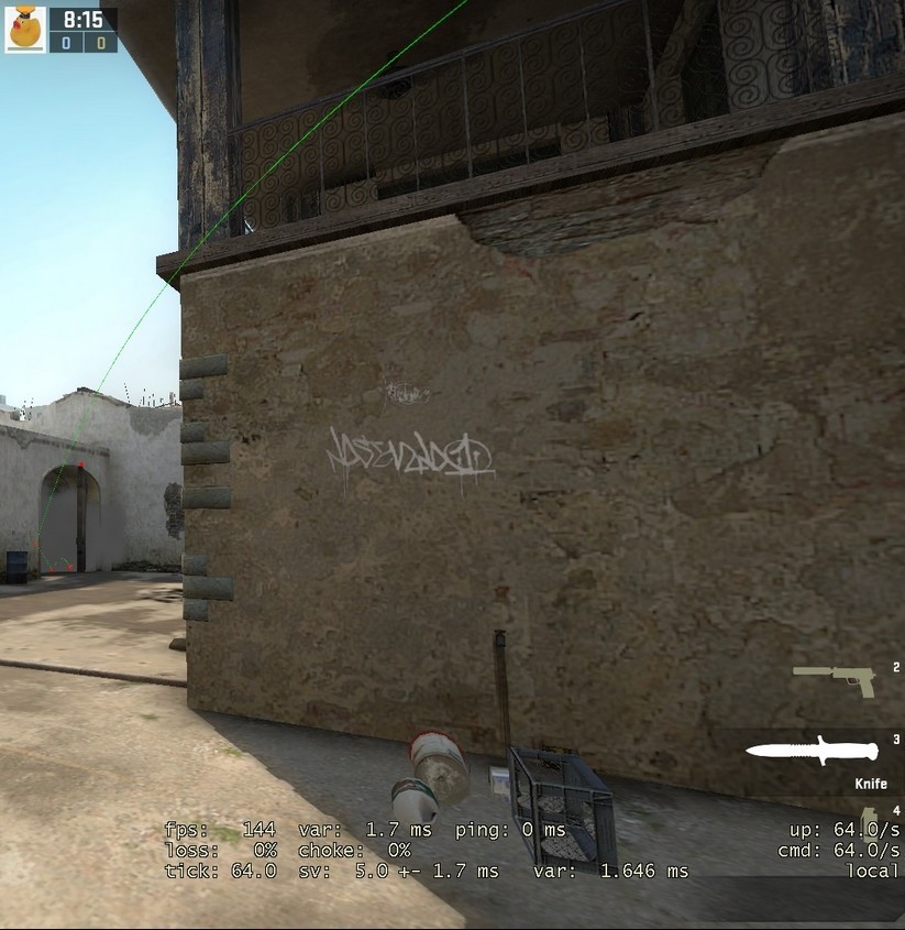 de_dust2 Smoke Guide