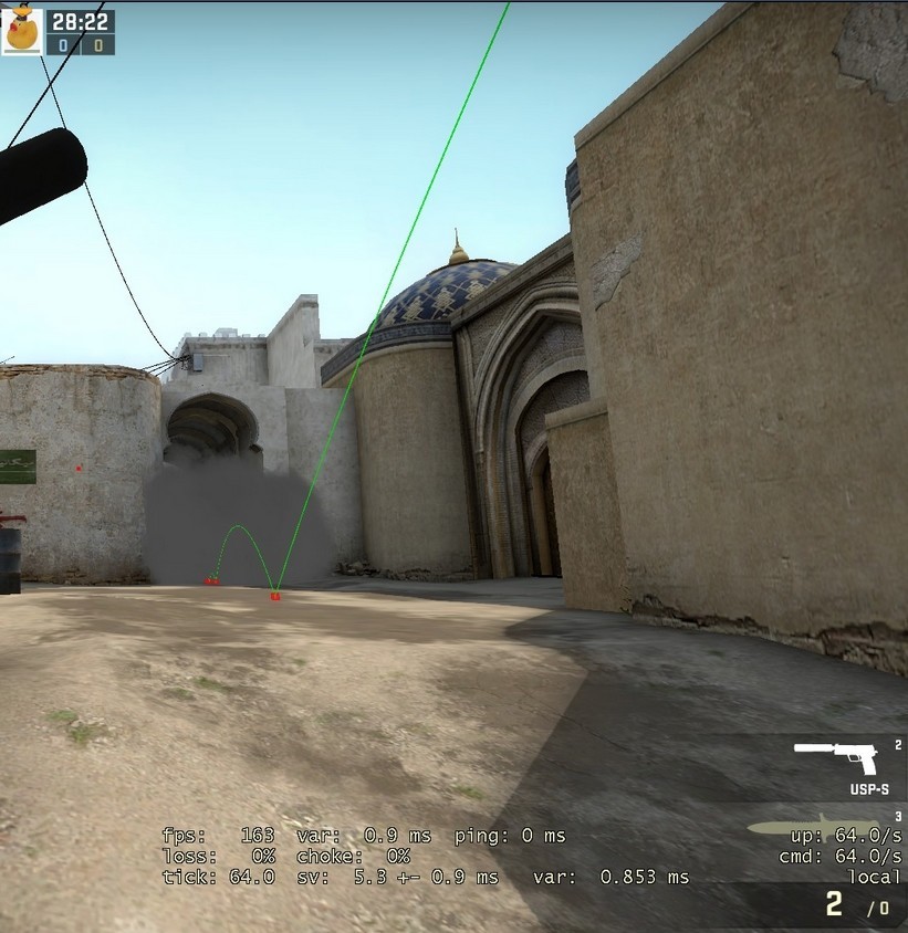 de_dust2 Smoke Guide