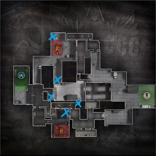 Proper CT-side setups and rotations that will help you control mid on de_cache