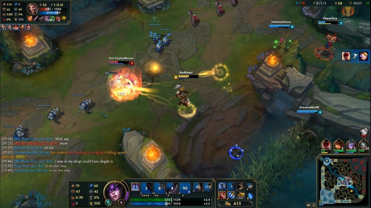 What to do When Snowballing in League of Legends