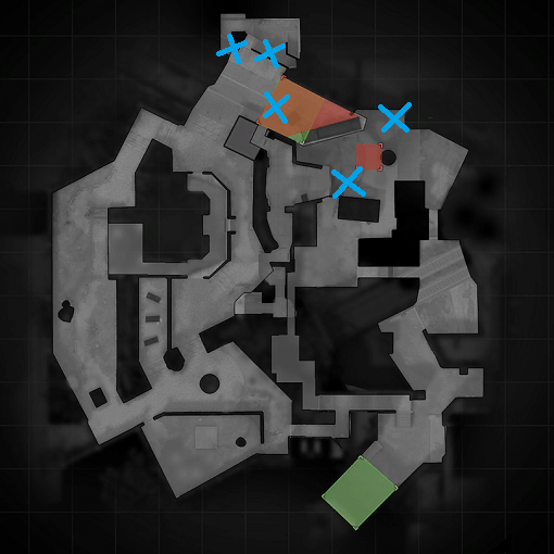 Default setups and rotations for de_overpass