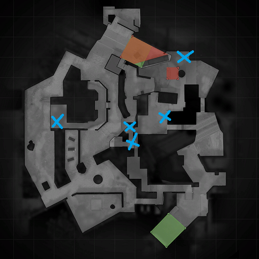 Default setups and rotations for de_overpass