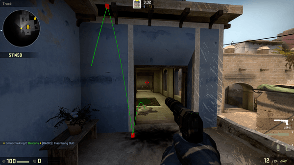 Five Pop Flashes You Should Know For de_mirage