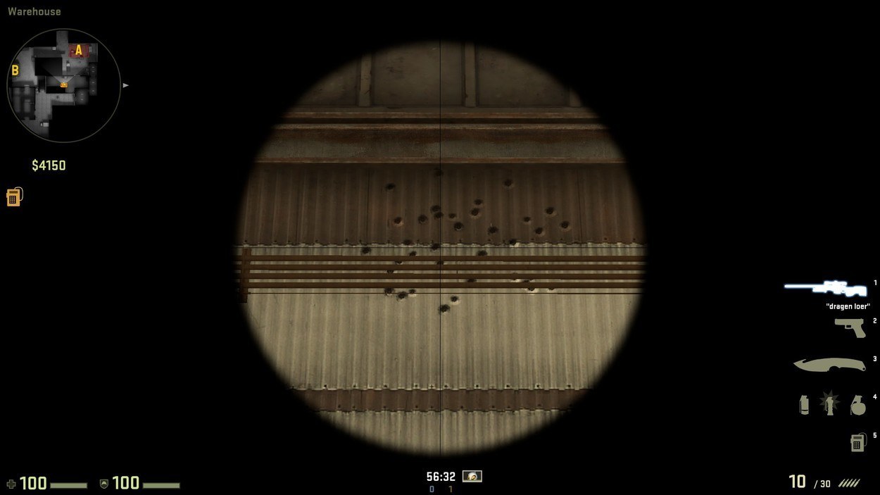 Useful Wallbang Spots for T-Side Cache