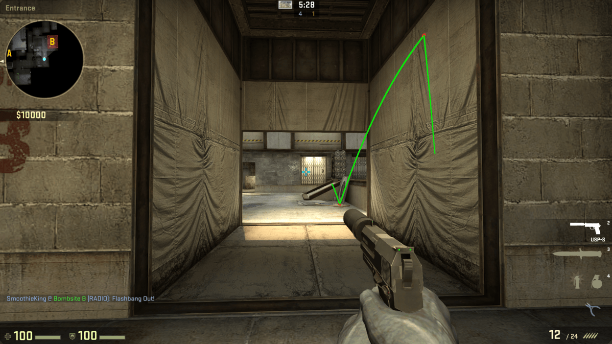 Five Pop Flashes You Should Know For de_cache