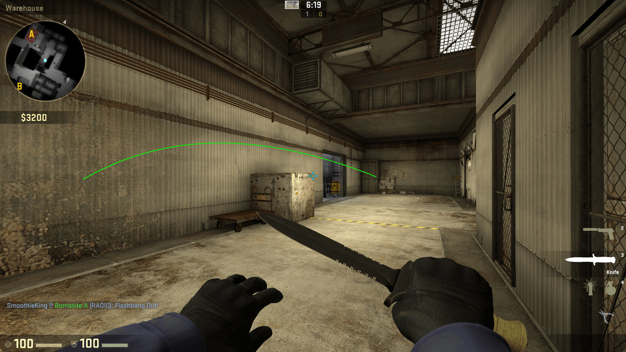 Five Pop Flashes You Should Know For de_cache