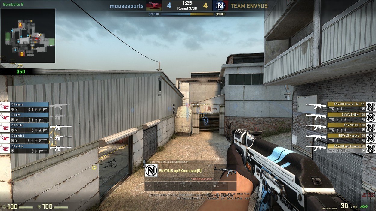 Default Strategies on T-side: Team EnVyUs on de_cache