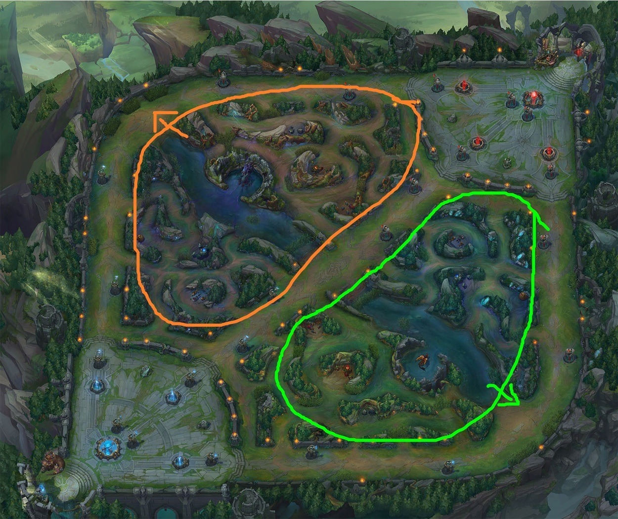 Understanding lane swap in professional play