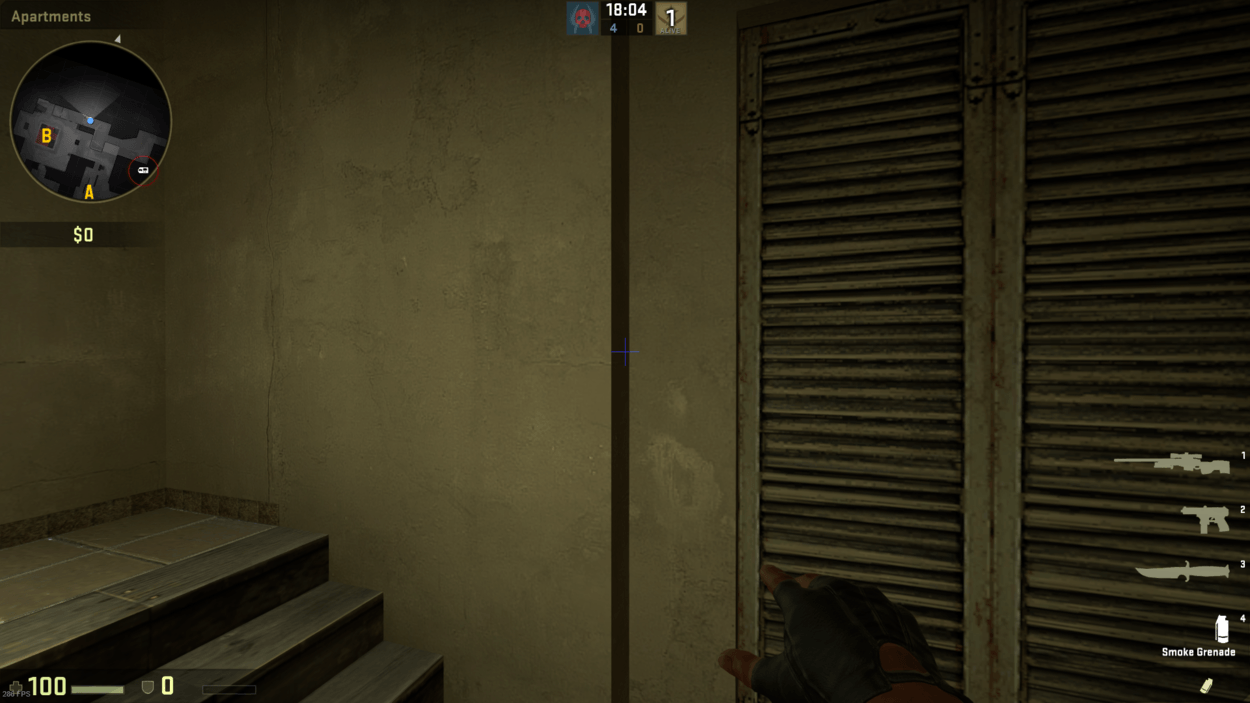 How to Smoke B-Site on Mirage