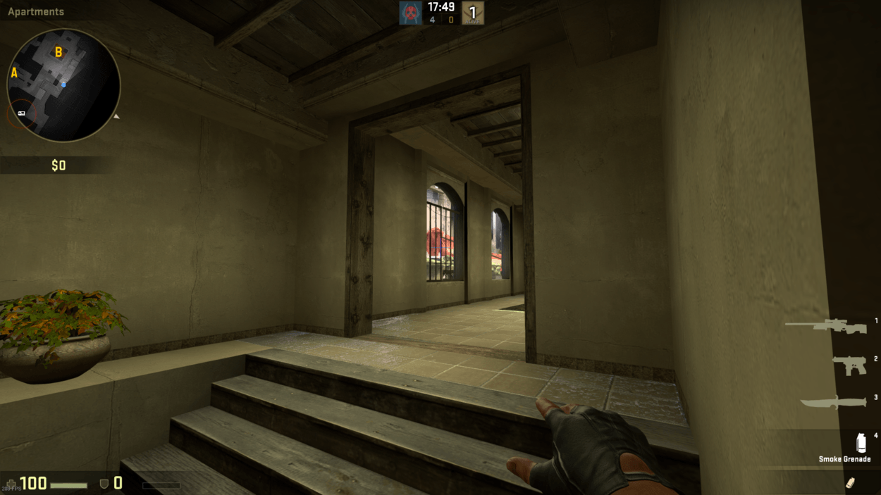 How to Smoke B-Site on Mirage