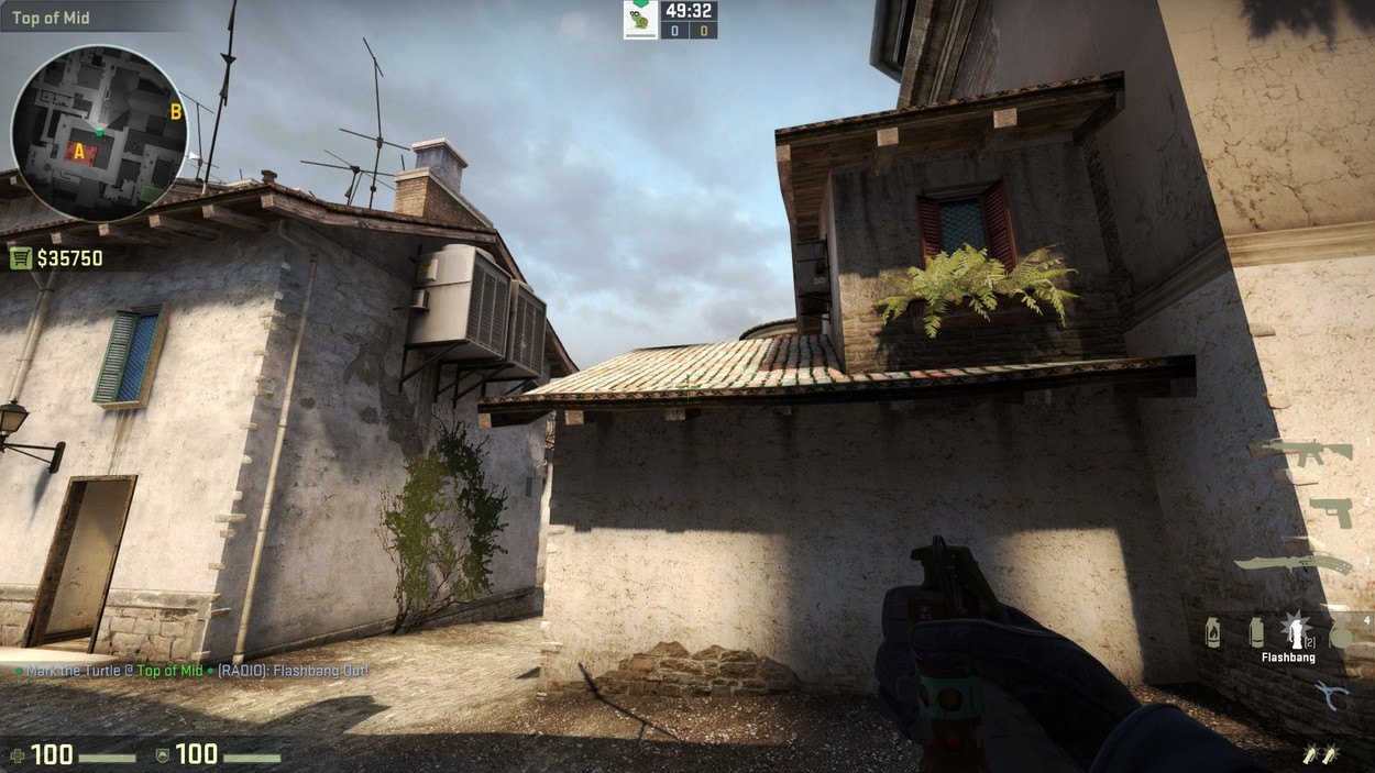 Basic Anti-Rush Grenades for Cache and Inferno