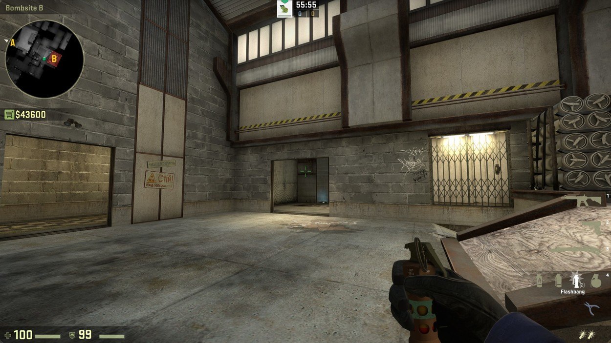 Basic Anti-Rush Grenades for Cache and Inferno
