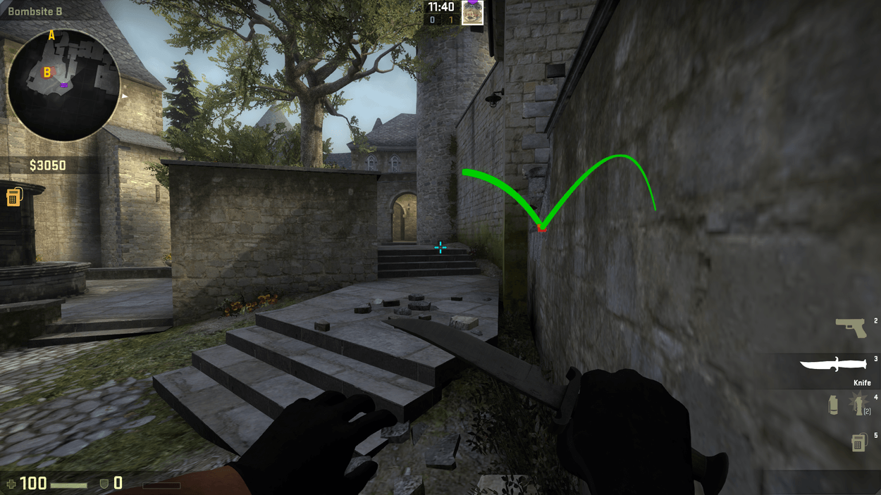 Five Pop Flashes You Should Know For de_cbble