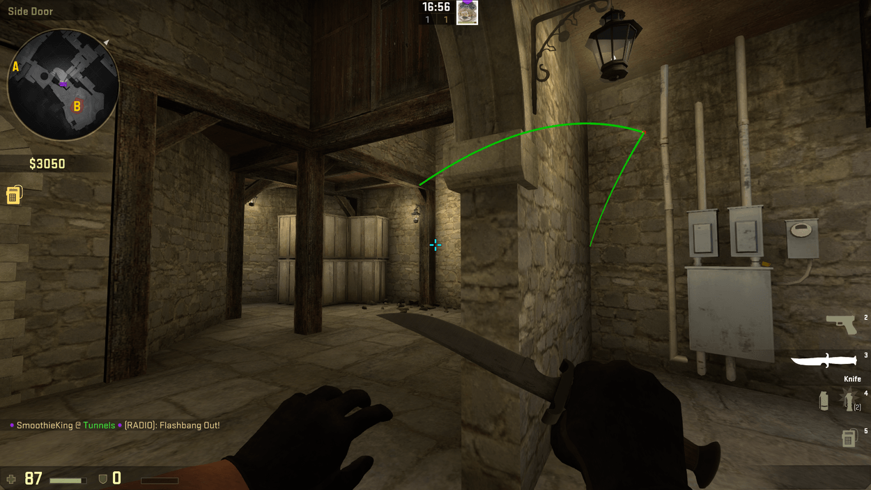 Five Pop Flashes You Should Know For de_cbble