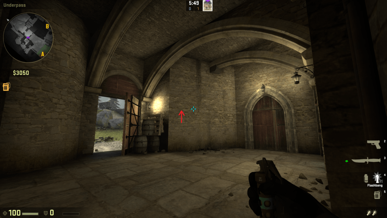 Five Pop Flashes You Should Know For de_cbble
