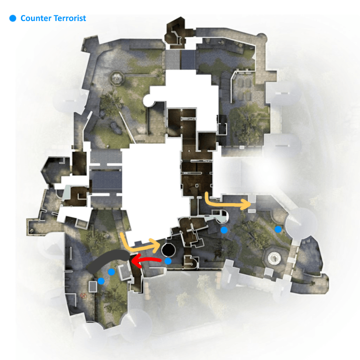 Analysing Luminosity's de_cbble B-Split