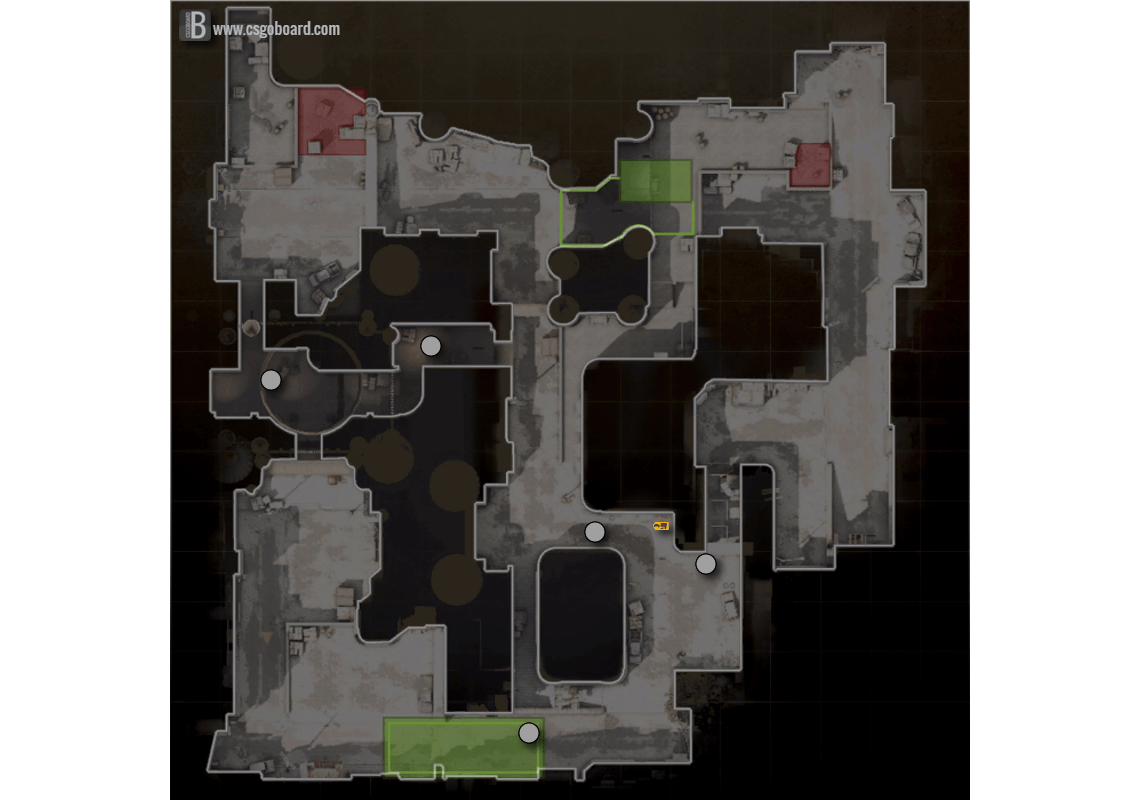 Default Strategies For T-Side on de_dust2