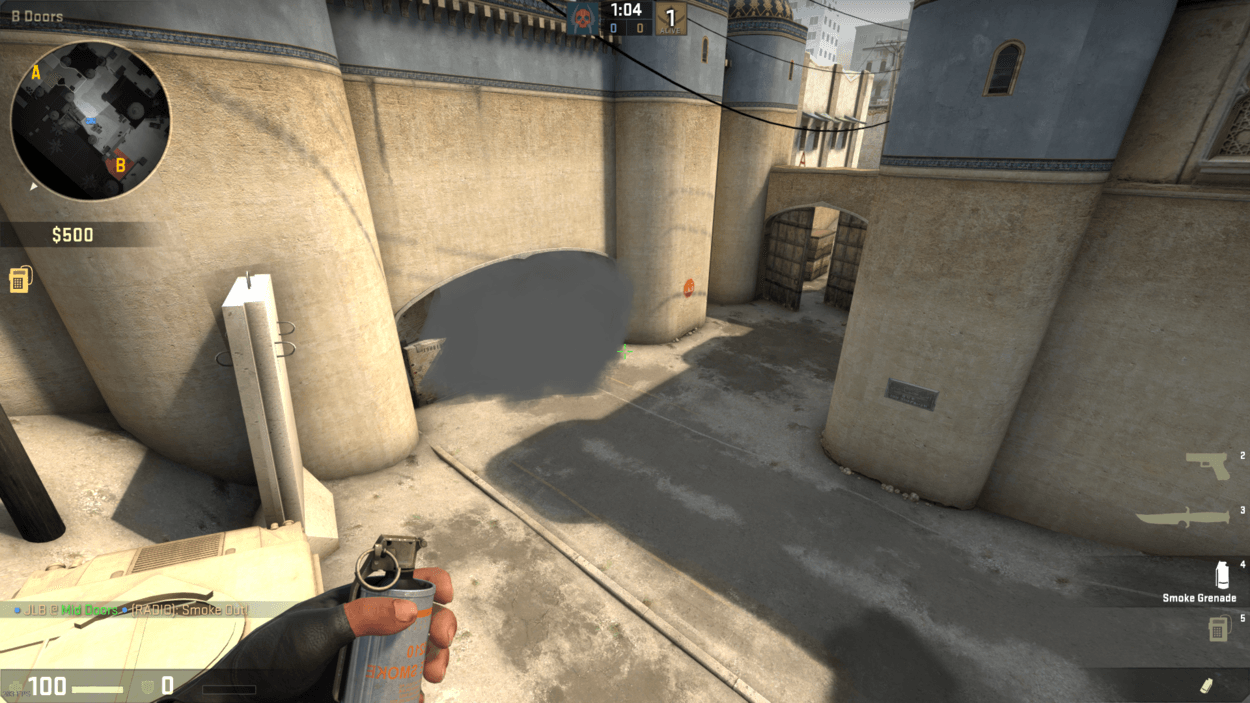 Default Strategies For T-Side on de_dust2