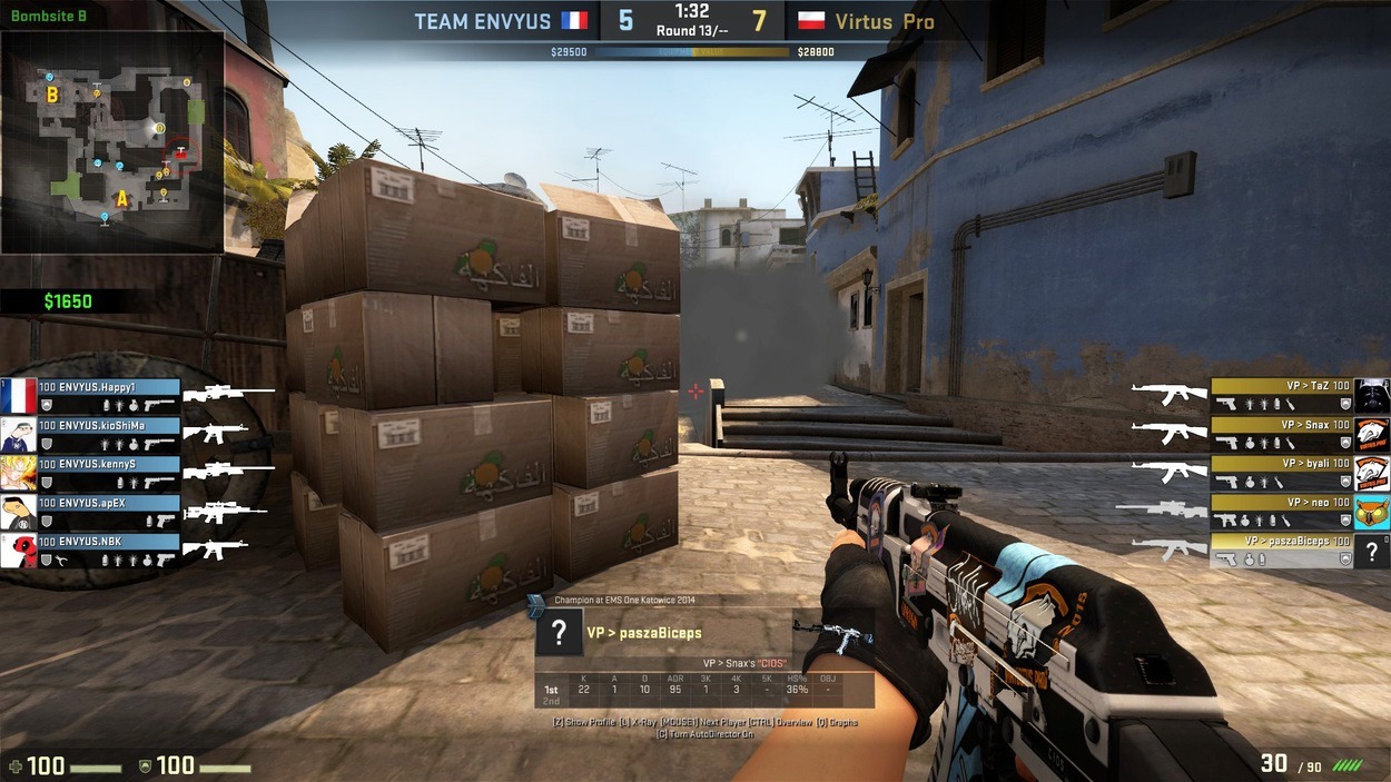Default Strategies on T-side: Virtus.Pro on de_mirage