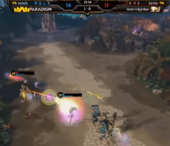 Interview with DIG iRens, Hunter for Team Dignitas SMITE