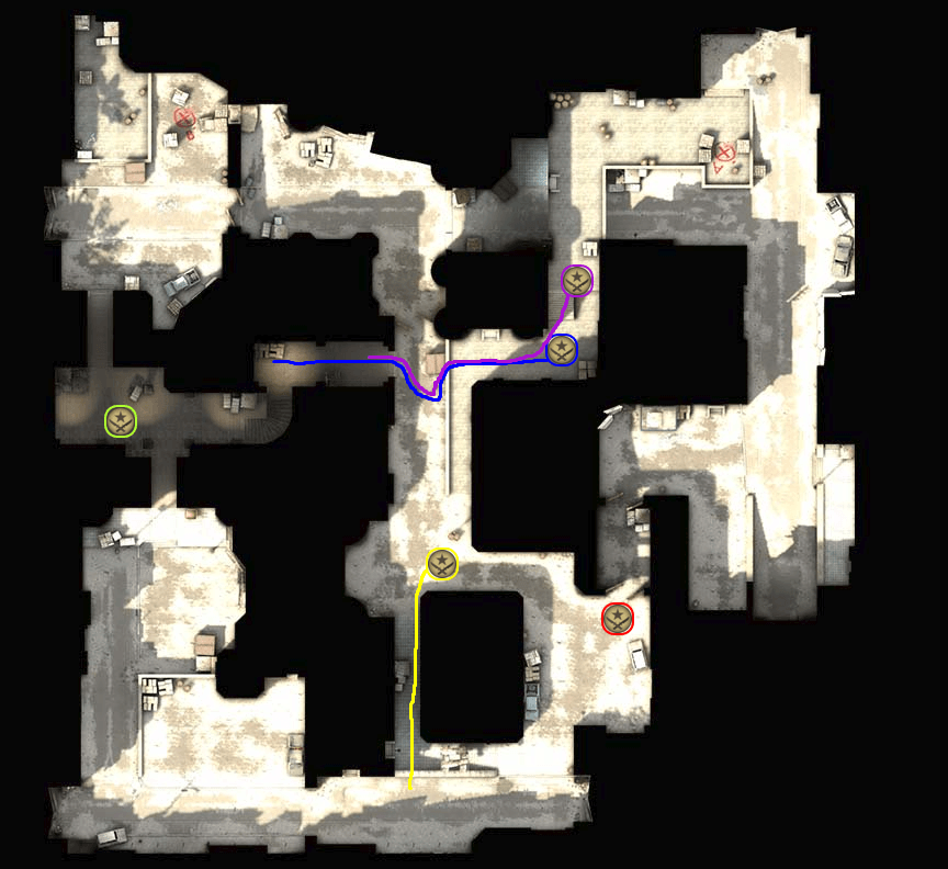 How to Play As A Team On de_dust2 T-Side
