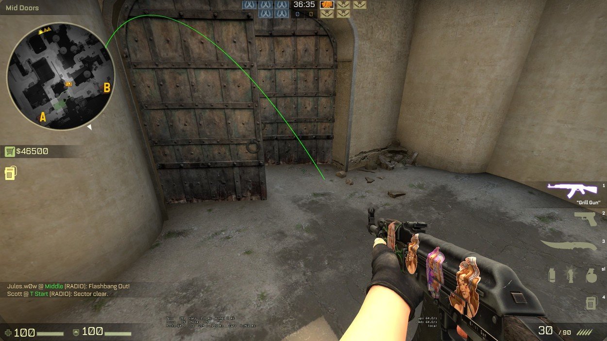How to Play As A Team On de_dust2 T-Side