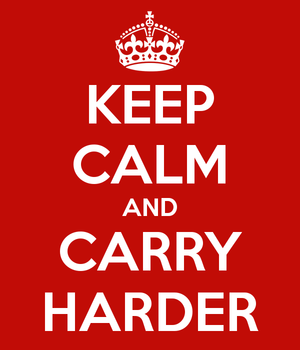 The Recipe against Losing: a Carry Mindset